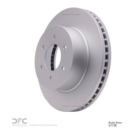 Dynamic Friction Co Disc Brake Rotor - 600-67108 600-67108